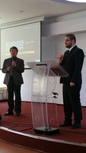Talk about starting business in Hungary by Adorján Tóth (Photo: Business Management Hungary)